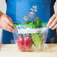 Qingdao manufacturer Transparent food grade PE Slider bag